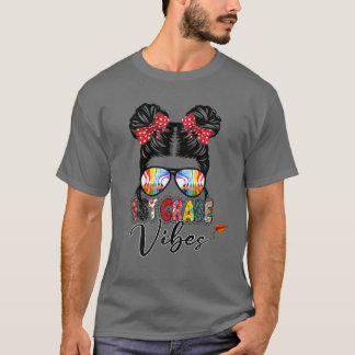 Camiseta Crianças De Volta À Escola 1Rua Víbias No Primeiro
