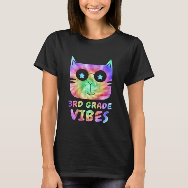 Camiseta Crianças De Volta À Escola Cute De Terceiro Grau V (Frente)