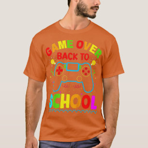 Camiseta Crianças De Volta Ao Jogo Engraçado Da Escola Sobr