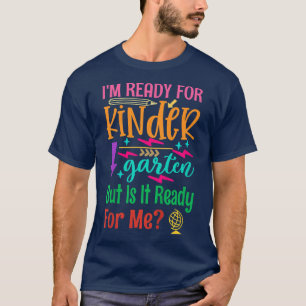 Camiseta Crianças De Volta Às Faculdades Para Meninas No Ja
