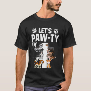 Camiseta Crianças deixam pawty eu sou uma festinha de prime