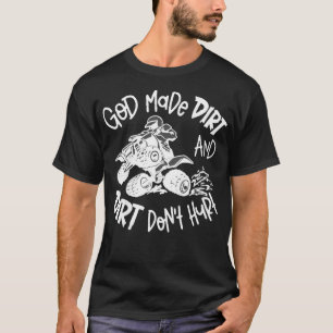 Camiseta Crianças Deus Me Fez Sujar Não Machucar 4 Rodas