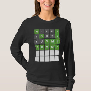 Camiseta Crianças Dia de as mães Palavra Advertindo Jogo To
