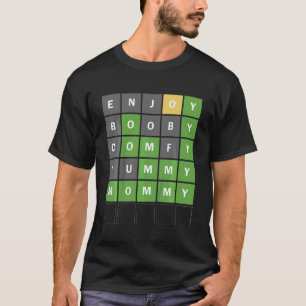 Camiseta Crianças Dia de as mães Palavra Advertindo Jogo To