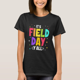 Camiseta Crianças Dia de Campo Último Dia de Escolas Ensina