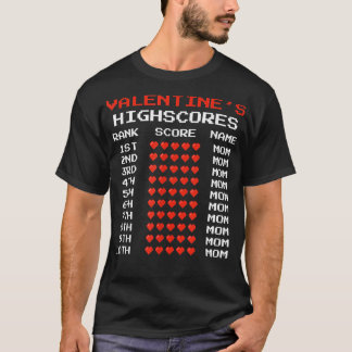 Camiseta Crianças dias de os namorados Meninos Retro Videos