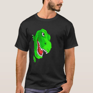Camiseta Crianças Dinossauros meninos Tyrannosaurus Rex