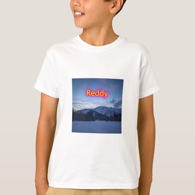 Camiseta "Crianças Divertidas e Confortáveis" | De (Frente)