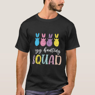 Camiseta Crianças Divertidas Equipe Byby Caça de Ovos