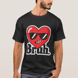 Camiseta Crianças divertido dia dos namorados mano coração