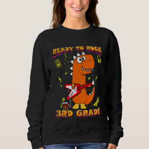 Camiseta Crianças do 3º ano aqui vou Trex Dino, bem-vindos