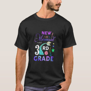 Camiseta Crianças do 3º ano Sereia Meninas Cute Princesas d