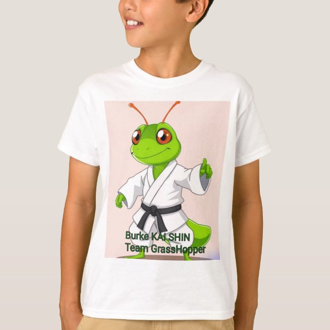 CAMISETA CRIANÇAS DO BKSMA T TEAM GRASSHOPPER (Frente)