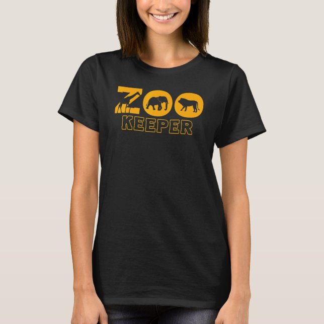 Camiseta Crianças do Costume Zookeeper (Frente)