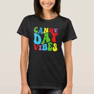 Camiseta Crianças do Dia Nacional do Candy Toddler Bonitinh