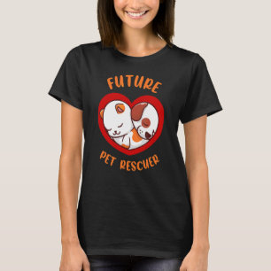 Camiseta Crianças Do Futuro Resgate De Animais De Companhia