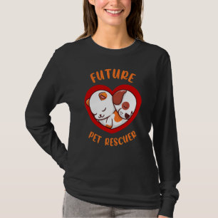 Camiseta Crianças Do Futuro Resgate De Animais De Companhia