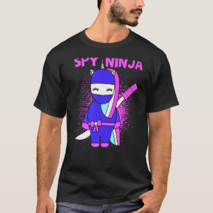 Camiseta Crianças do Garoto Gamer Ninja, Espião de Jogos le