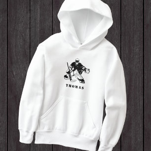 Camiseta Crianças do jogador de hóquei em gelo