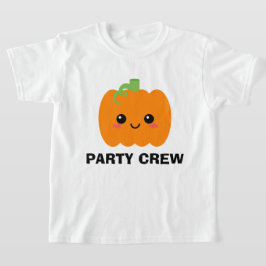 Camiseta Crianças do Partido Pumpkin T-shirt, Halloween Cre
