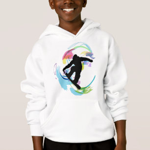 Camiseta Crianças do Snowboarder