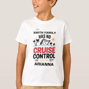 Camiseta Crianças do Viagem de Manutenção da Família de Nav