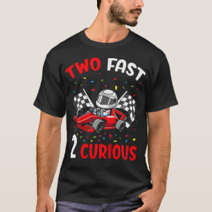 Camiseta Crianças Dois Rápidos Dois Curiosos segundos anive