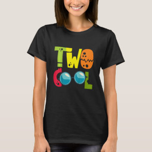 Camiseta Crianças Dois segundos aniversários Legal Dois Ano