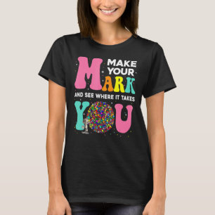 Camiseta Crianças Dot Day International Dot Day Faz Sua Mar