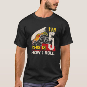 Camiseta Crianças, é assim que eu faço o aniversário do 5 d
