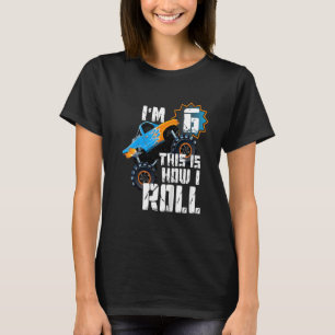 Camiseta Crianças, é assim que eu faço o aniversário do 6 d