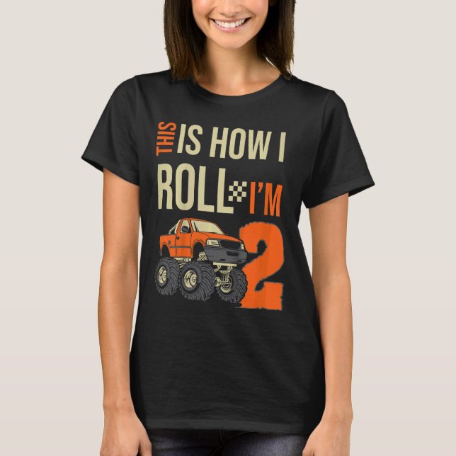 Camiseta Crianças, é assim que eu faço o segundo aniversári (Frente)