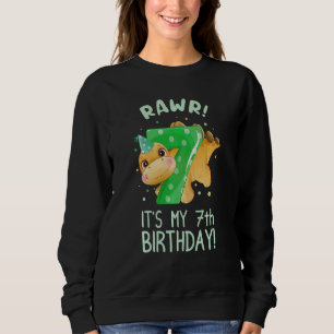 Camiseta Crianças É o meu aniversário 7 de 7 anos 7 de aniv