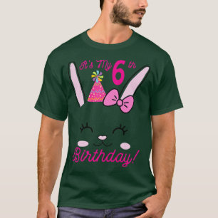 Camiseta Crianças é o meu tema de aniversário de 6