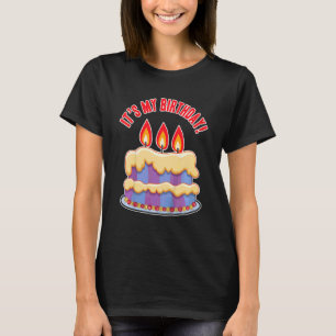 Camiseta Crianças É O Meu Tema De Festa de aniversário De A