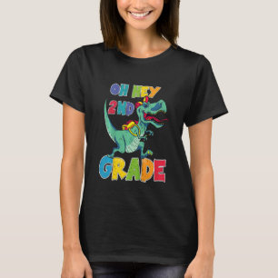 Camiseta Crianças, Ei, Segundo Ano De Volta À Escola Para E