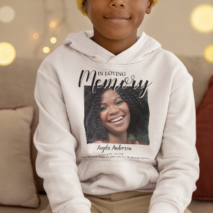 Camiseta Crianças Em Memória Carinhosa 2 Colagem de Fotos