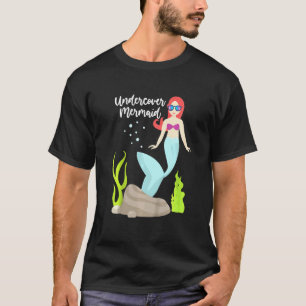 Camiseta Crianças ENCOBERTAS MERMAID Sereia Adolescente Gar