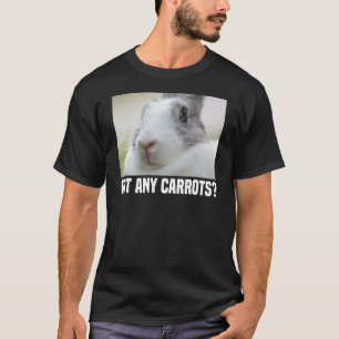 Camiseta Crianças Engraçadas Coelho Tem Qualquer Coelhinho 
