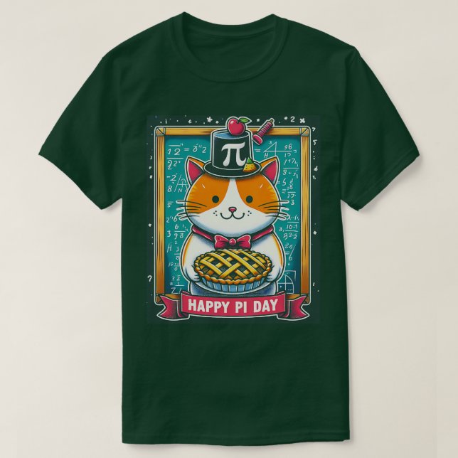 Camiseta Crianças engraçadas de gatos-do-dia Homens e Mulhe (Frente do Design)