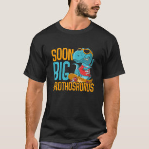 Camiseta Crianças Engraçadas Em Breve Grande Irmão Brothoss