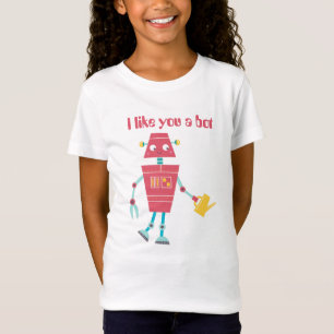 Camiseta Crianças Engraçadas, eu gosto de você