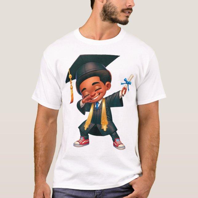 Camiseta Crianças Engraçadas Formando Presentes Derrubando  (Frente)