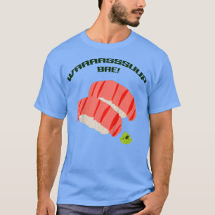 Camiseta Crianças Engraçado Wasabi Japão Comida Jovem Japon