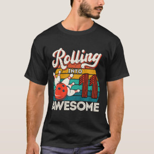 Camiseta Crianças Entrando Em 11 Anos De Boliche De Anivers