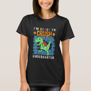 Camiseta Crianças Esmagam Garçom Infantil O Primeiro Dia Do