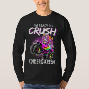 Camiseta Crianças Esmagam O Jardim De Infância A Dabbing Un