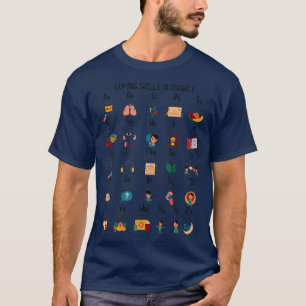 Camiseta Crianças Especiais de Educação de Alfabetos Copian