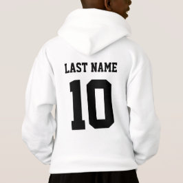 Camiseta Crianças esportivas de número de Sobrenome persona