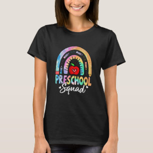Camiseta Crianças: Esquadrão Pré-Escolar Arco-Íris De Volta
